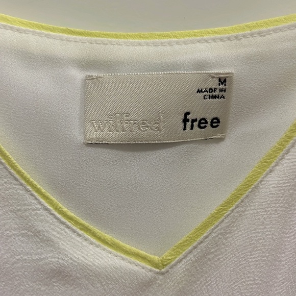 WILFRED FREE VIVIENNE DRESS WHITE - Picture 4 of 9